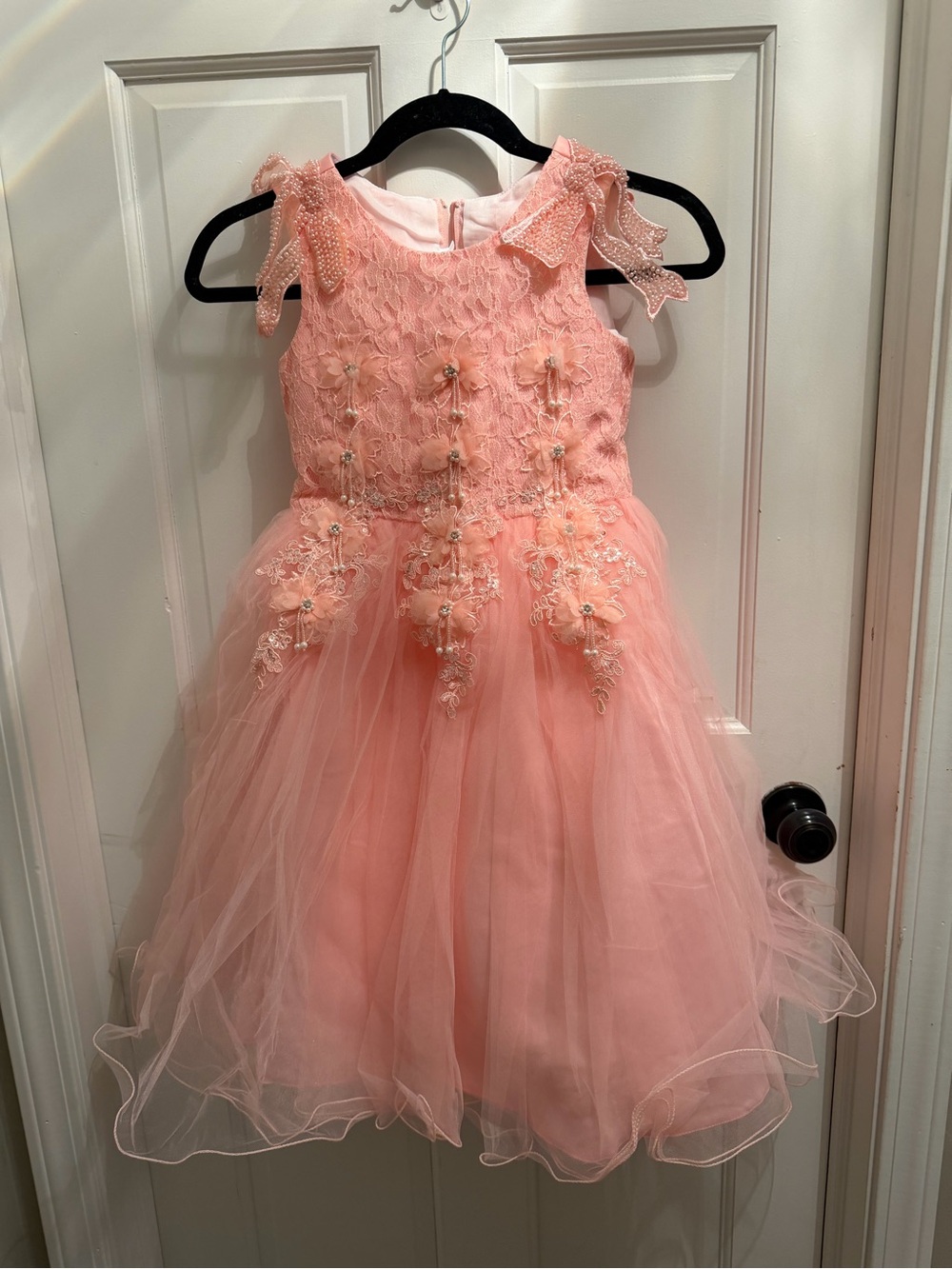 Lot of Girls size 8 Floral Tulle Party Dresses